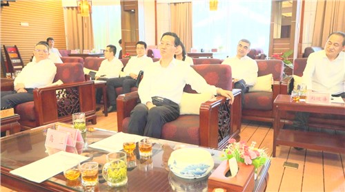 中華全國供銷合作總社黨組書記、理事會副主任韓立平調研我司